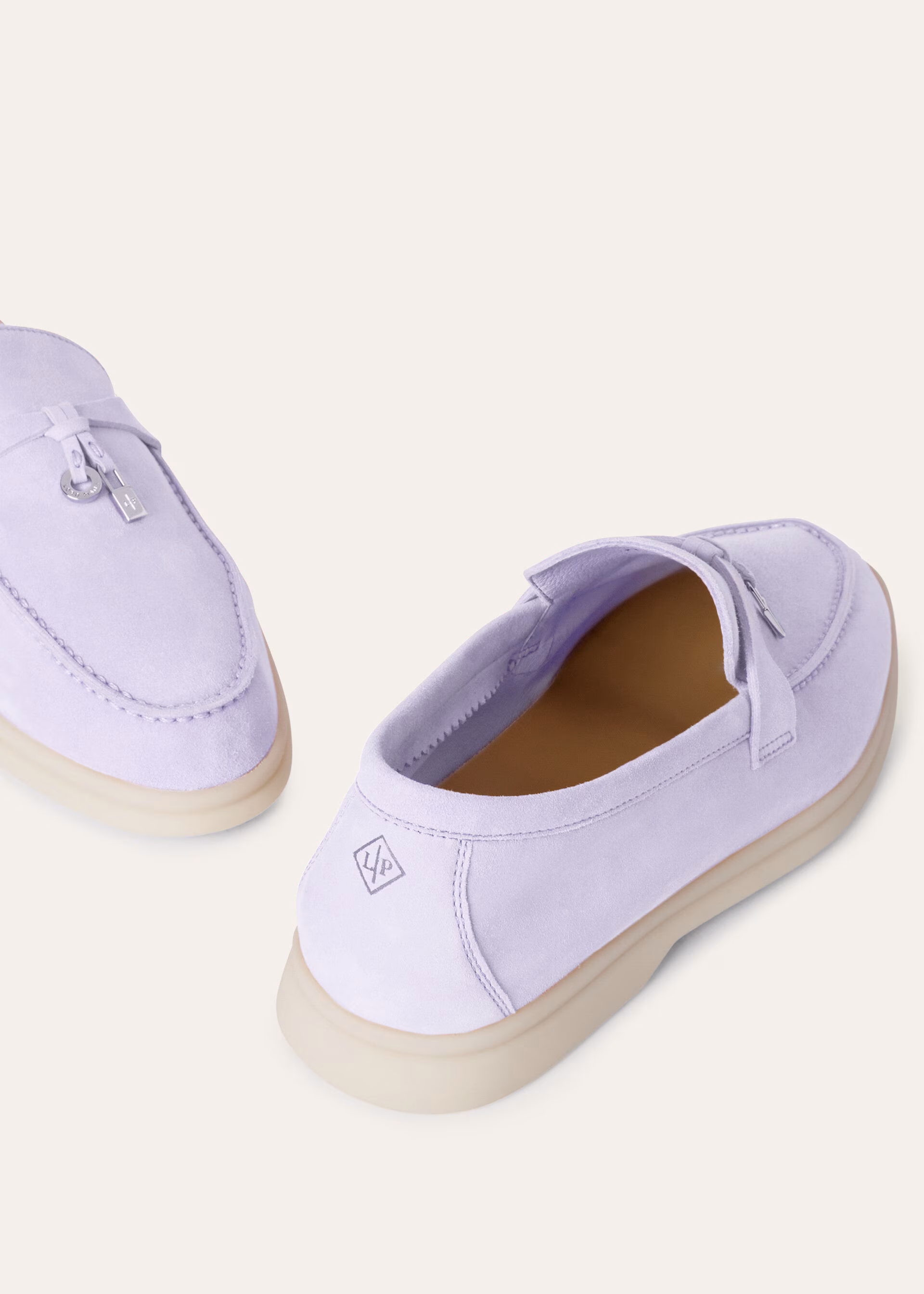 Summer Charms Walk Suede Moccasin - Lilac Wagasa